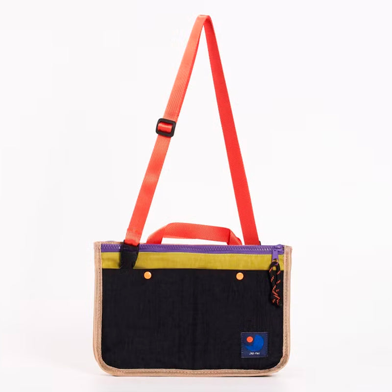 Bolso Japfac - Candy 2nd Black/Ocre