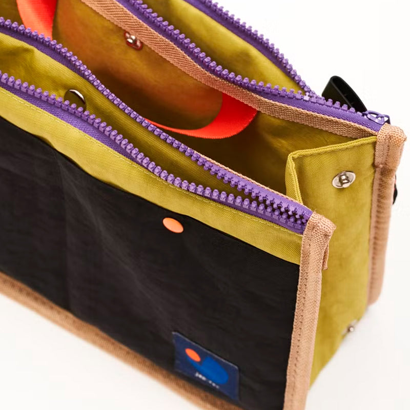 Bolso Japfac - Candy 2nd Black/Ocre