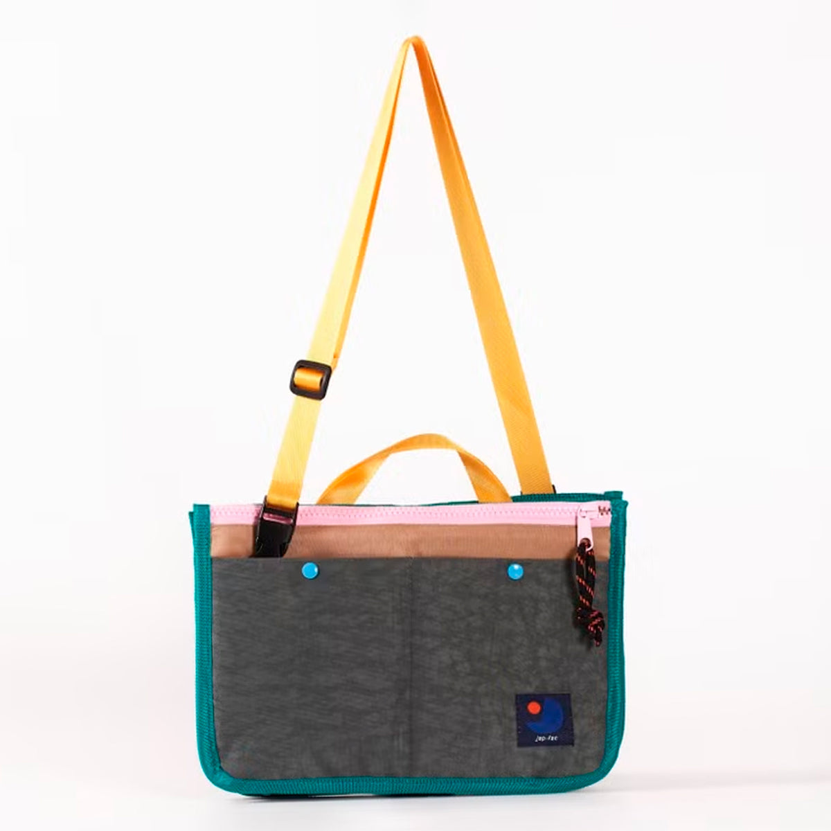 Bolso Japfac - Candy 2nd Grey/Brown
