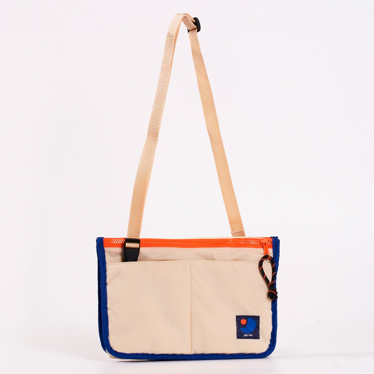 Bolso Japfac - Candy Cream/Blue