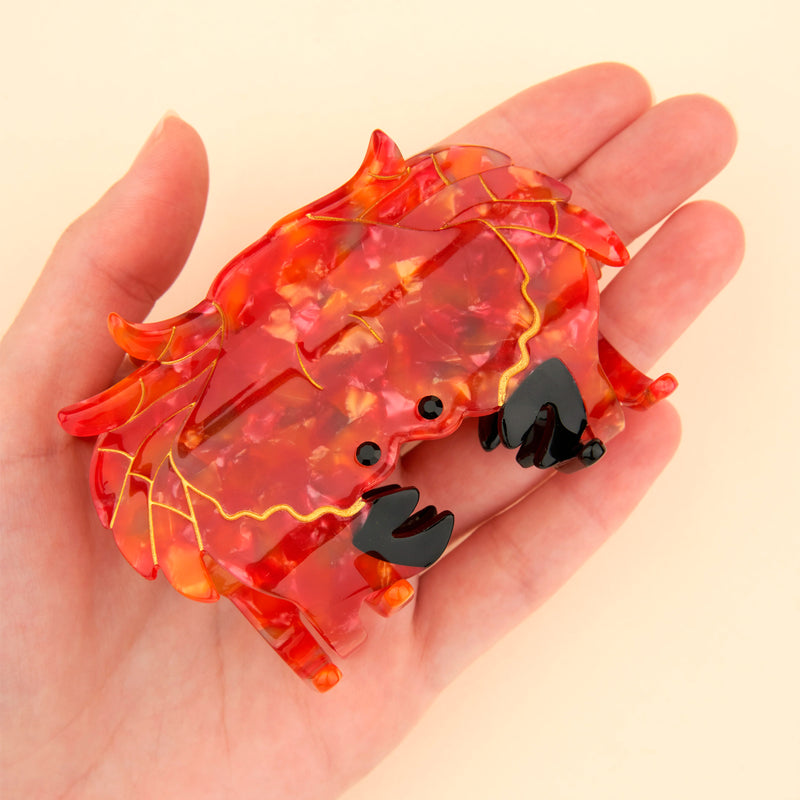 Pinza para el pelo - Cangrejo 🦀