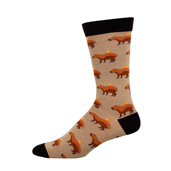Calcetines de bambú - Capybara Orange