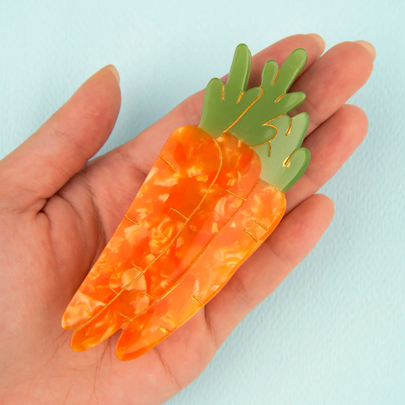 Pinza para el pelo - Zanahoria 🥕
