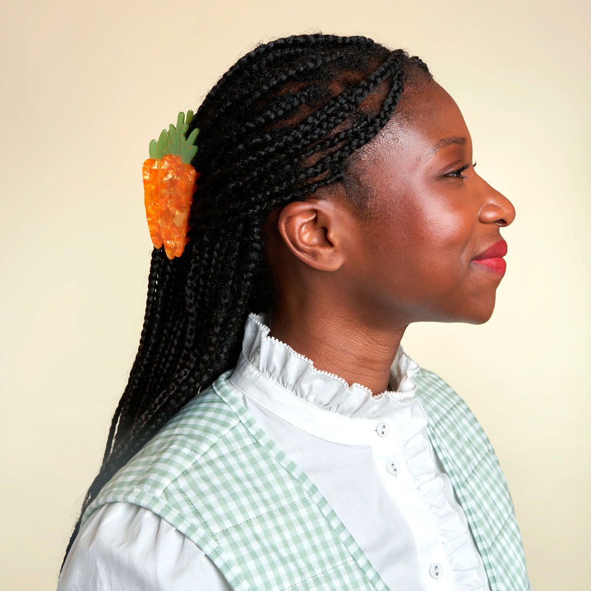 Pinza para el pelo - Zanahoria 🥕