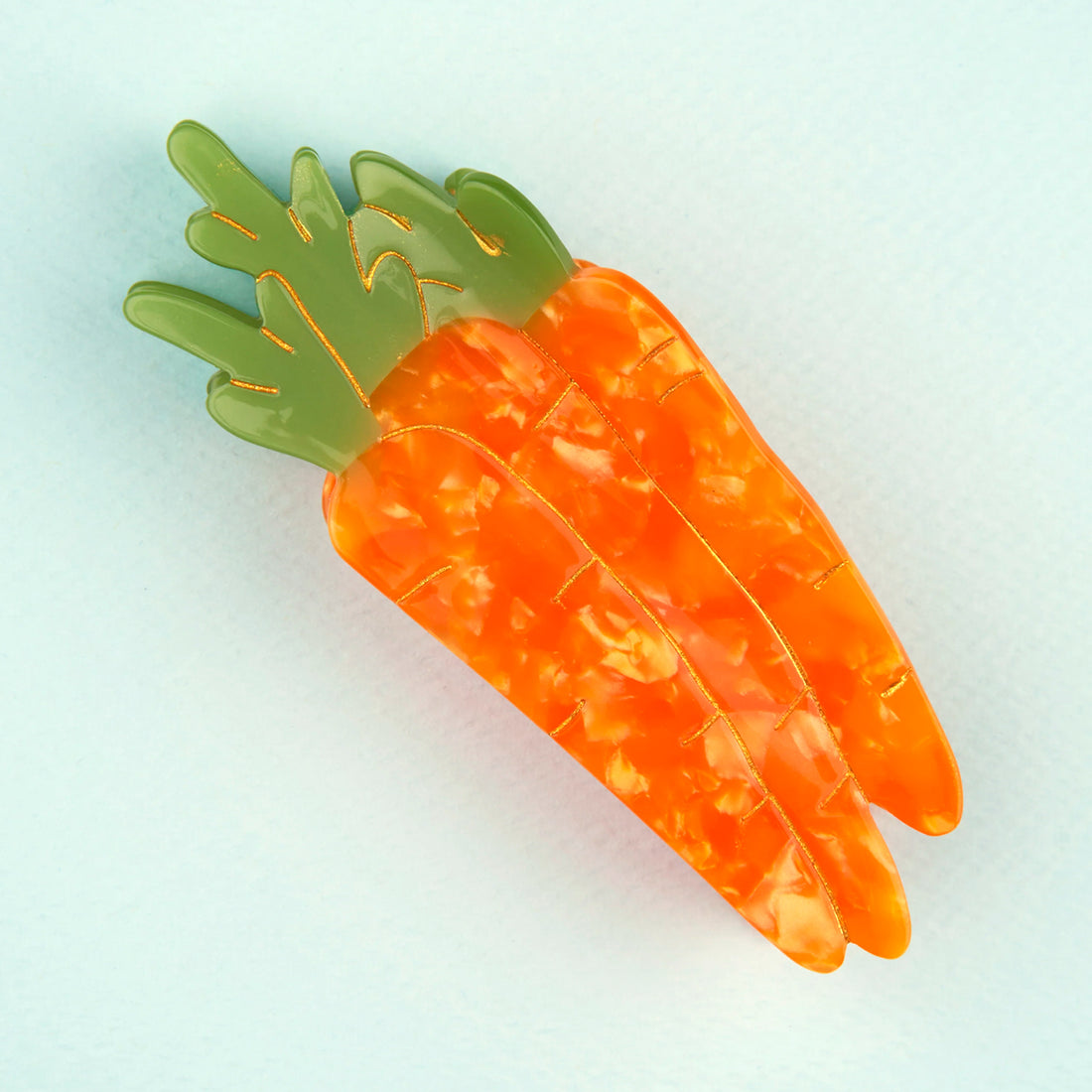 Pinza para el pelo - Zanahoria 🥕