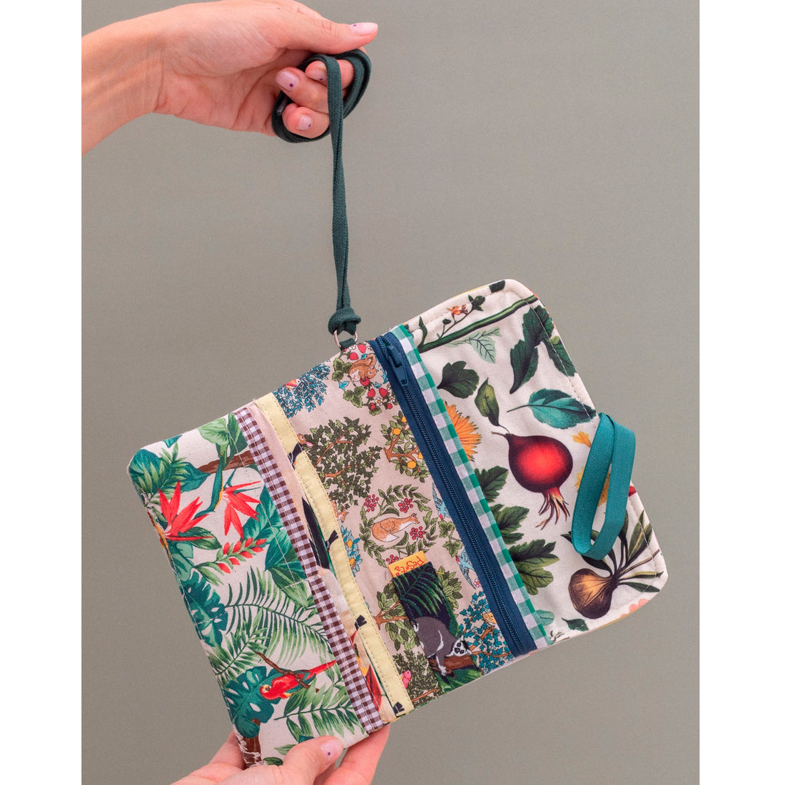 Cartera grande Casa Peseta - Botanical