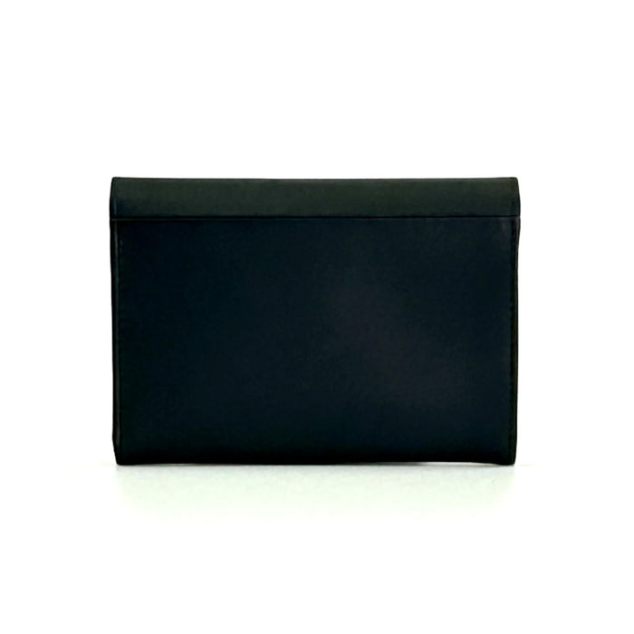 Cartera con solapa Daniel Chong - Negro