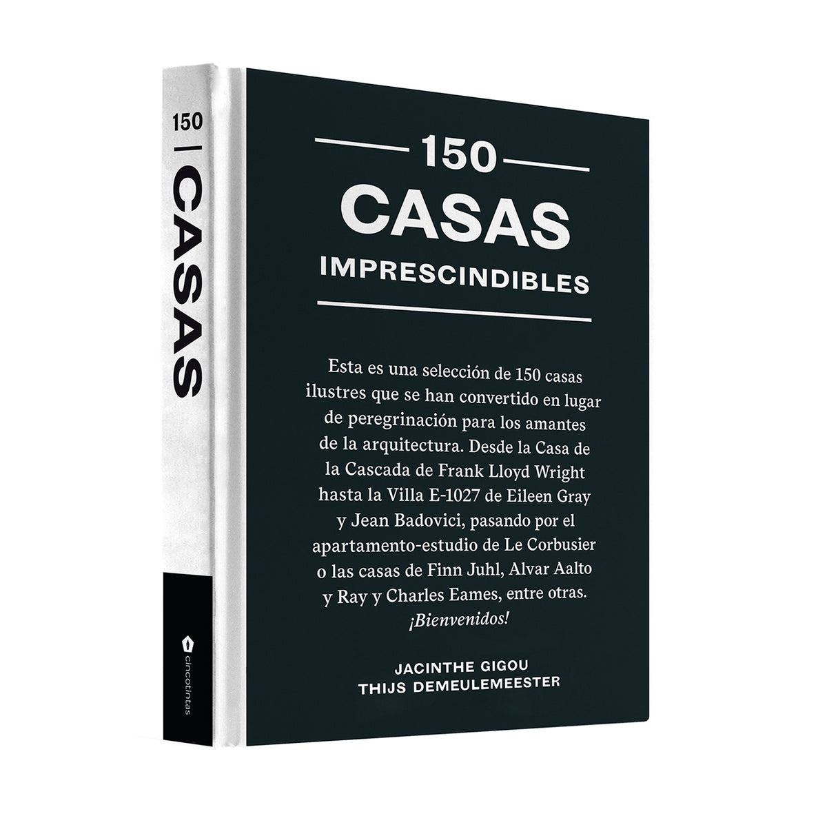 Libro - "150 Casas Imprescindibles" de Jacinthe Gigou y Thijs Demeulemeester