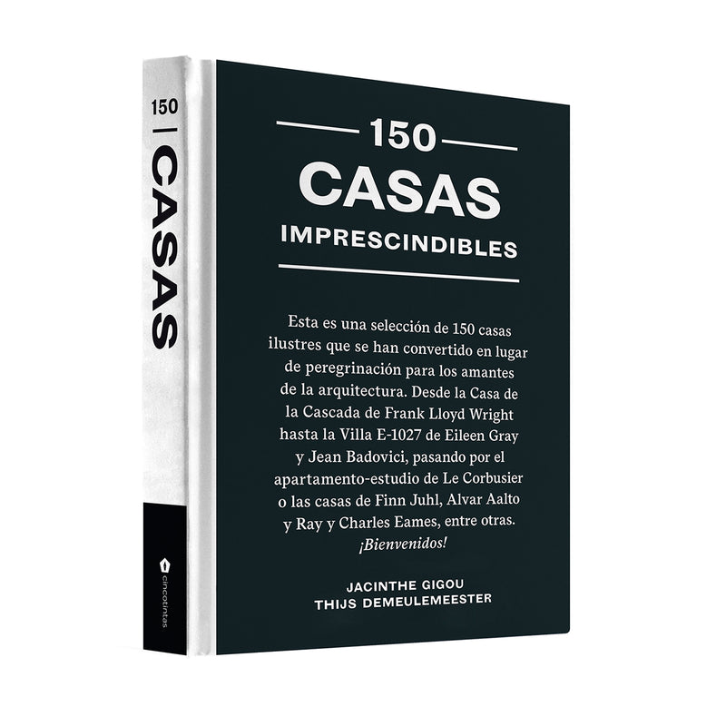 Libro - "150 Casas Imprescindibles" de Jacinthe Gigou y Thijs Demeulemeester