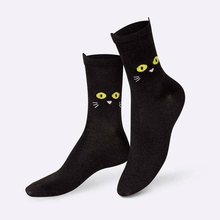 Calcetines Eat my socks - Cat Walk Black 🐱