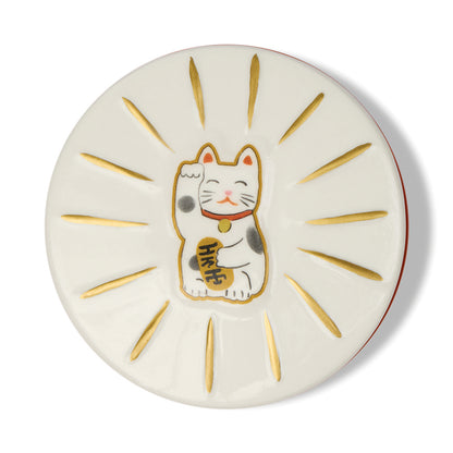 Vela en cuenco de vidrio Paddywax - Maneki Neko 🐱🍀