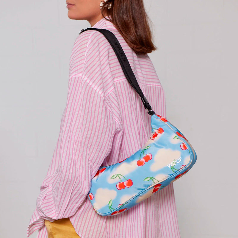 Bolso Wouf - Shoulder Cherry Sky