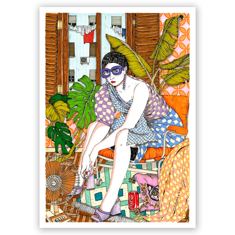 Print de Ana Jarén A4 - "Chiquita Piconera"