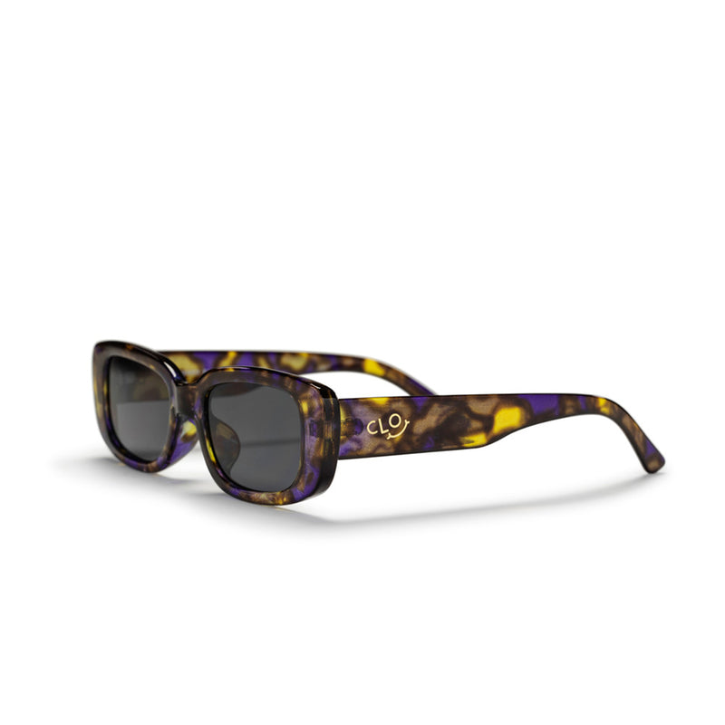 Gafas de sol - Chloe Purple and yellow turtle