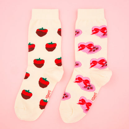 Calcetines - Caja de bombones 💗🍓