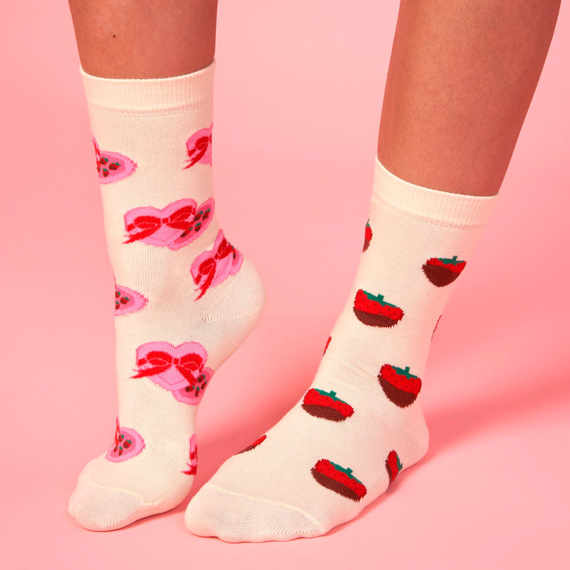 Calcetines - Caja de bombones 💗🍓