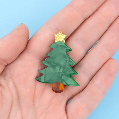 Pasador de pelo - Árbol de Navidad 🎄