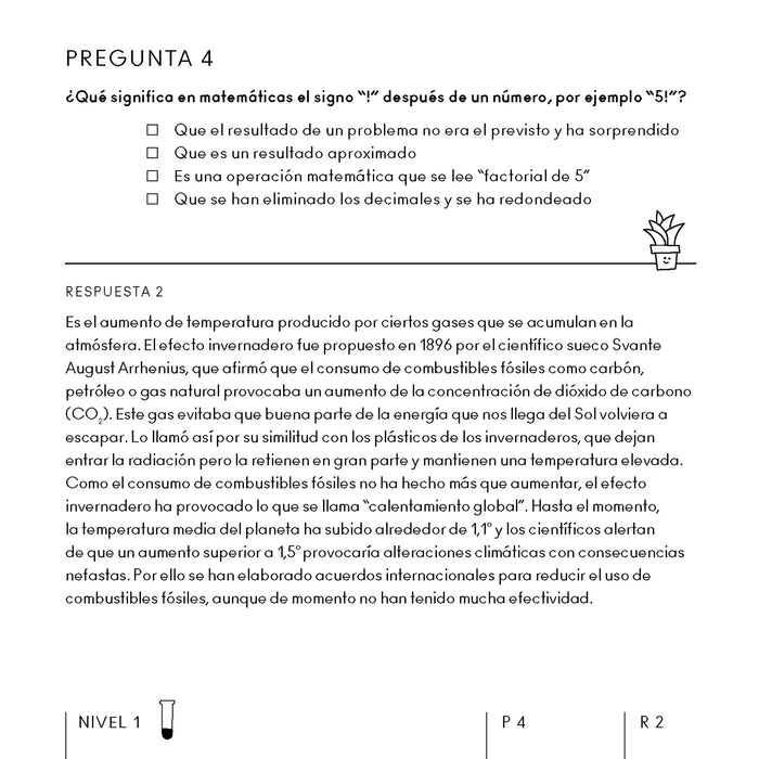 Pasatiempos - Ciencia: El desafío para mentes curiosas 🧪