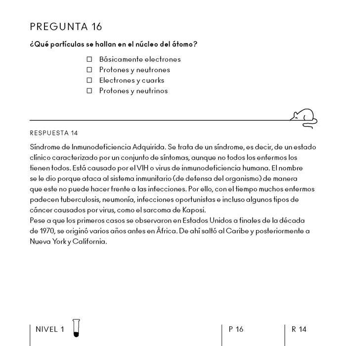 Pasatiempos - Ciencia: El desafío para mentes curiosas 🧪
