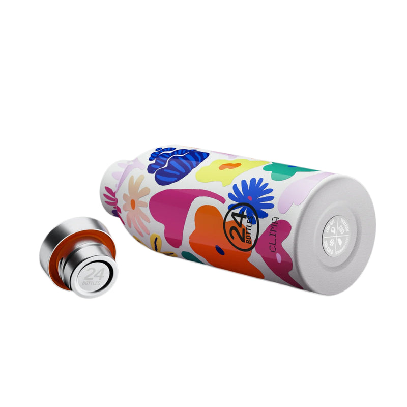 Botella de acero inoxidable 500 ml 24Bottles - Clima Acqua Fiorita