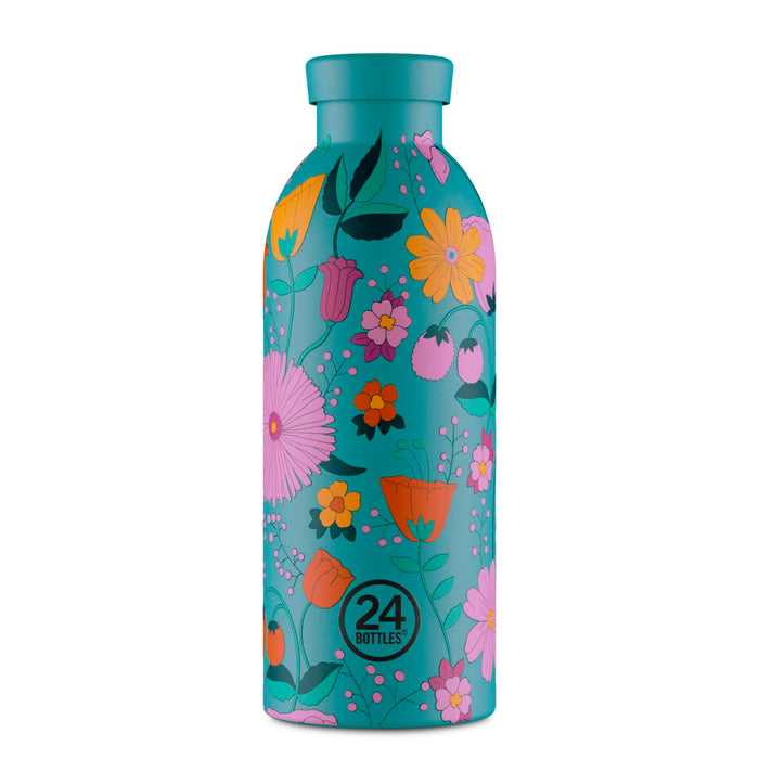 Botella de acero inoxidable 500 ml 24Bottles - Clima Bloom Bloom Green