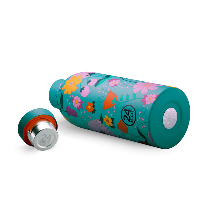 Botella de acero inoxidable 500 ml 24Bottles - Clima Bloom Bloom Green