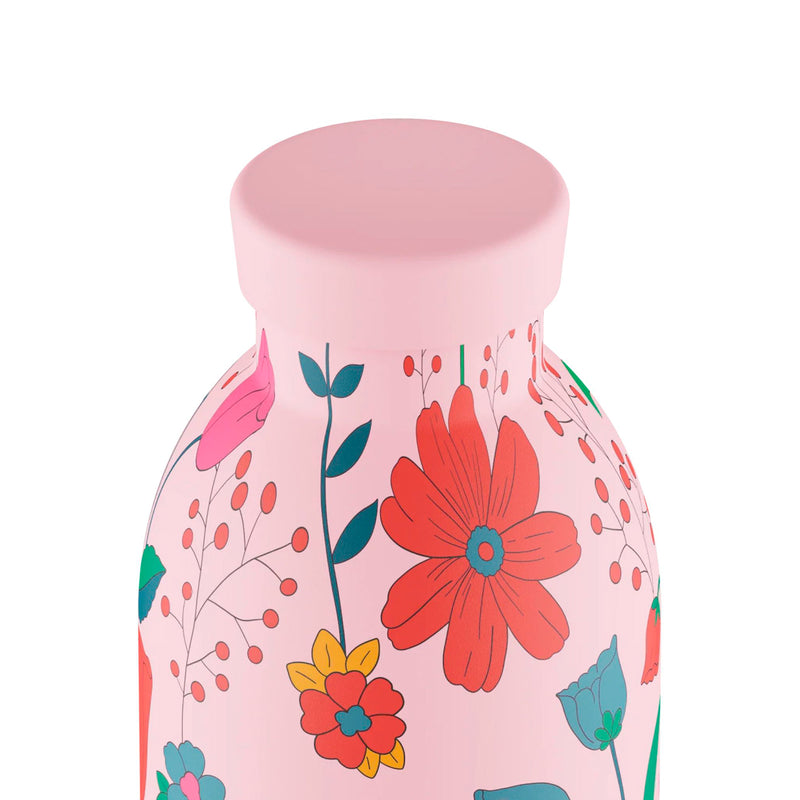 Botella de acero inoxidable 500 ml 24Bottles - Clima Bloom Bloom Pink