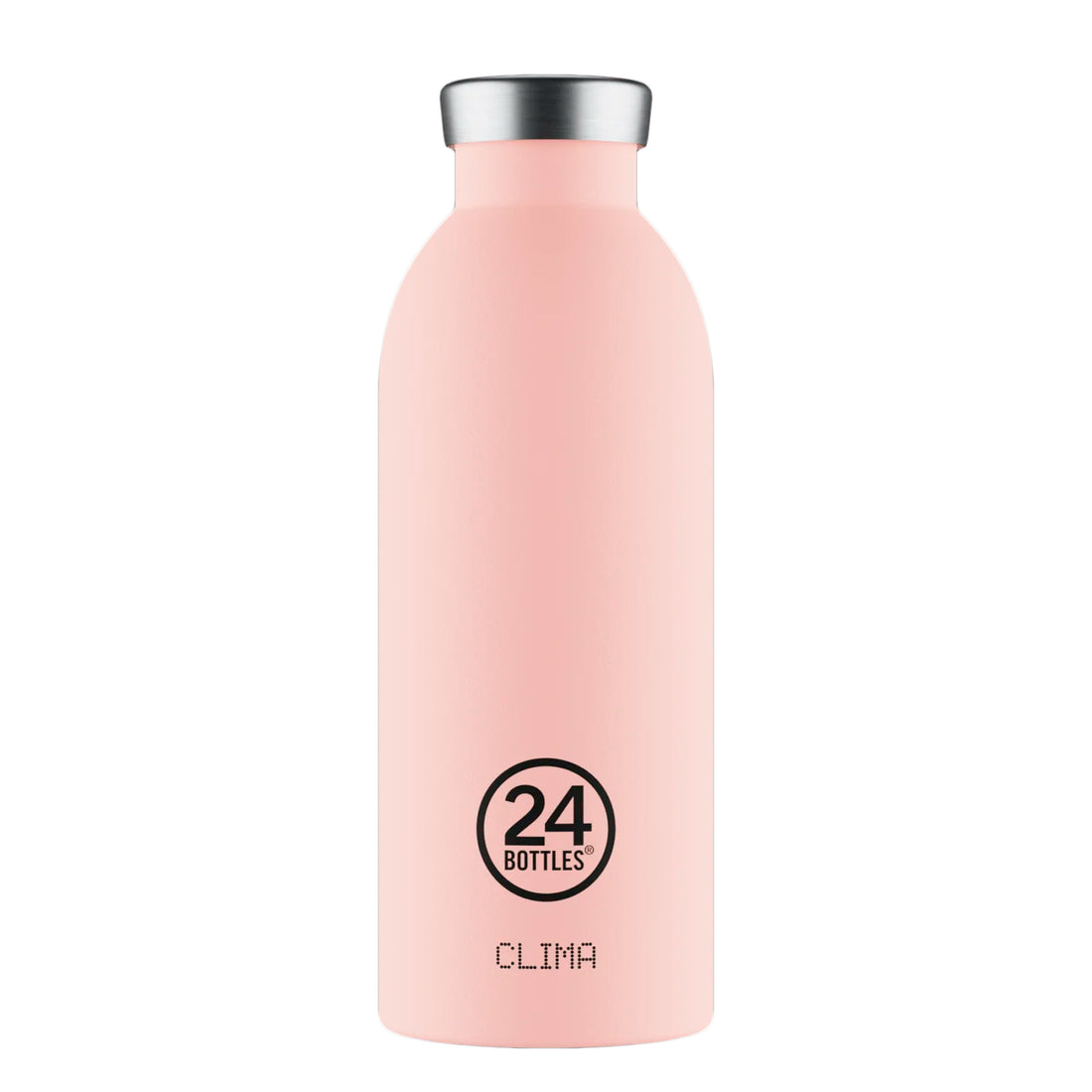 Botella de acero inoxidable 500 ml 24Bottles - Clima Dusty Pink