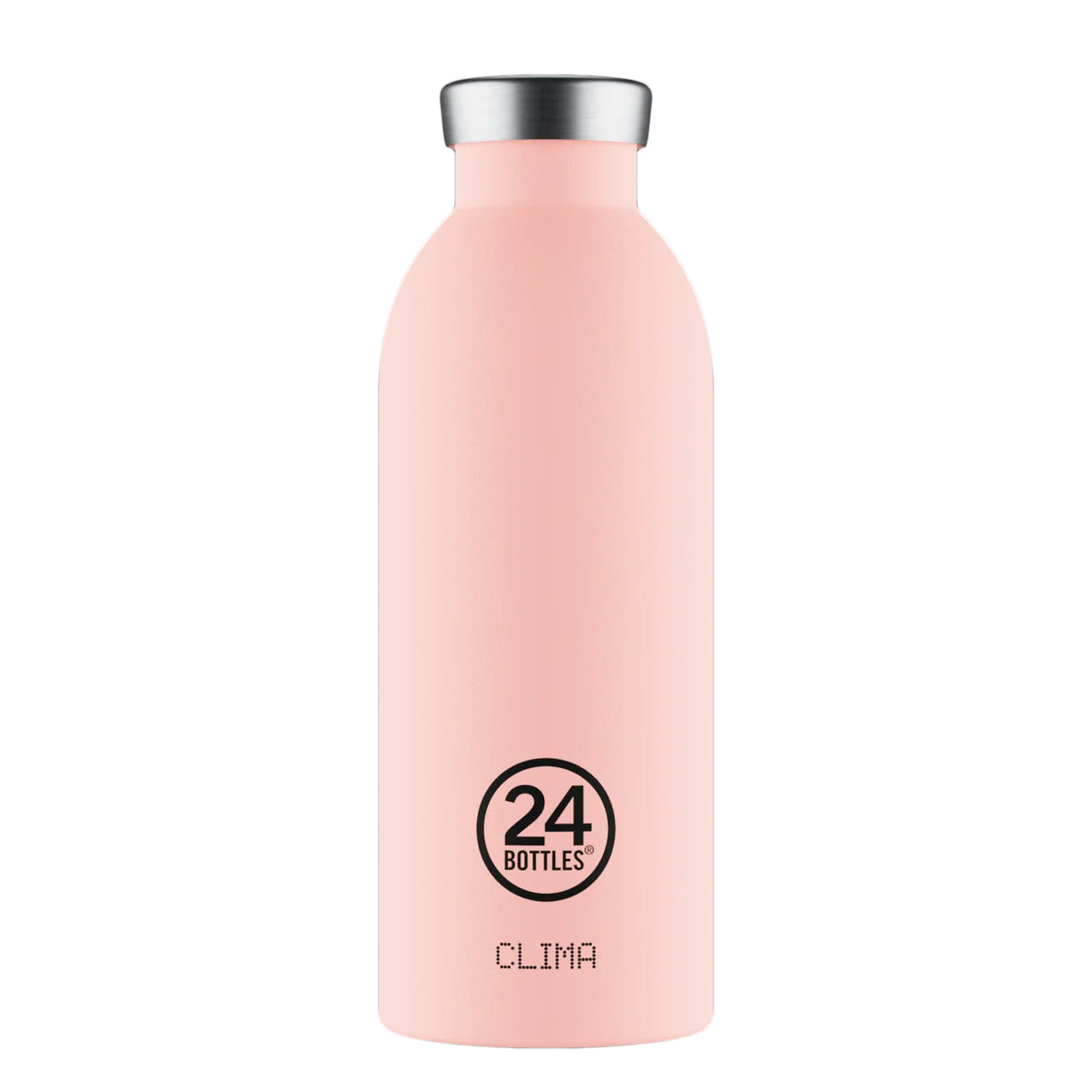 Botella de acero inoxidable 500 ml 24Bottles - Clima Dusty Pink