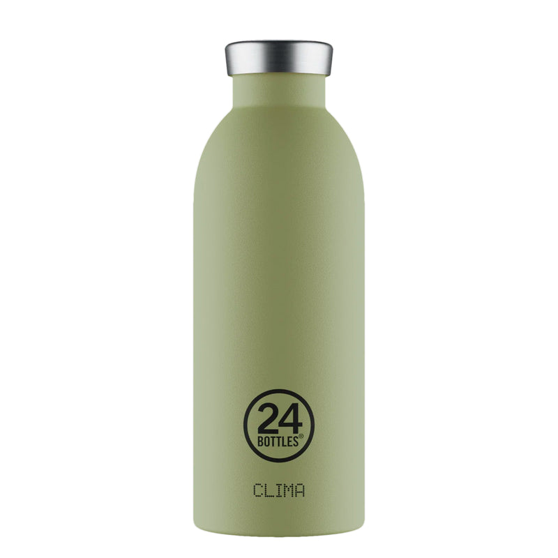 Botella de acero inoxidable 500 ml 24Bottles - Clima Sage