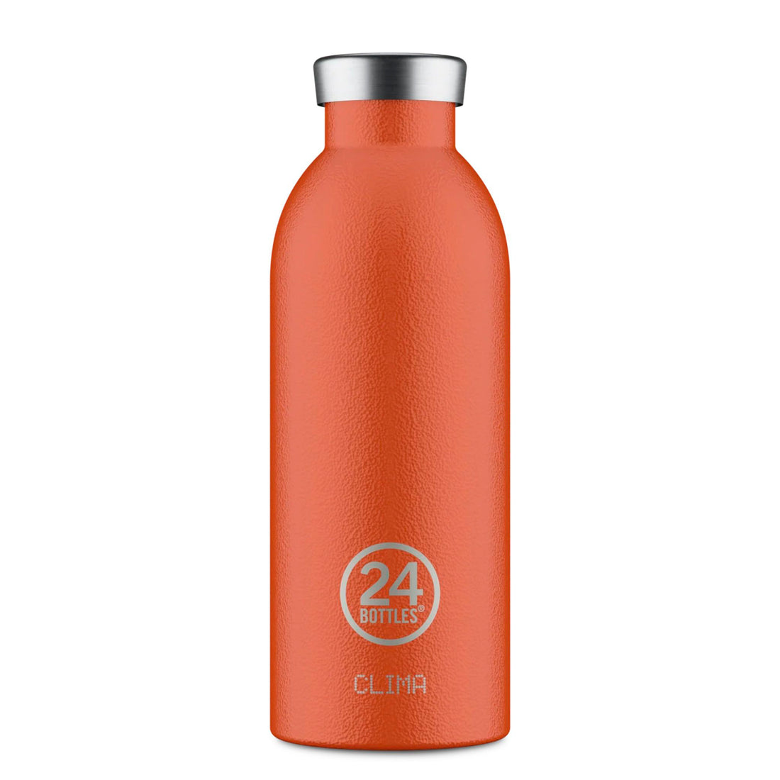 Botella de acero inoxidable 500 ml 24Bottles - Clima Sunset Orange
