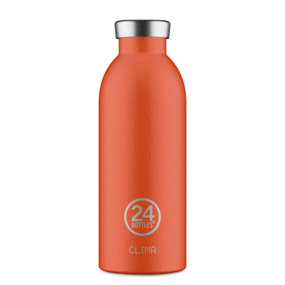 Botella de acero inoxidable 500 ml 24Bottles - Clima Sunset Orange