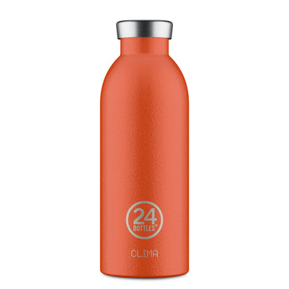 Botella de acero inoxidable 500 ml 24Bottles - Clima Sunset Orange