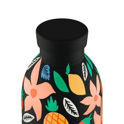 Botella de acero inoxidable 500 ml 24Bottles - Clima Tropical Noir