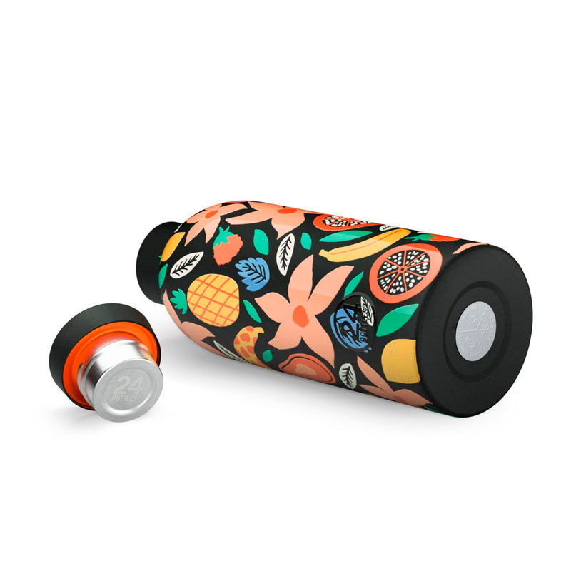 Botella de acero inoxidable 500 ml 24Bottles - Clima Tropical Noir