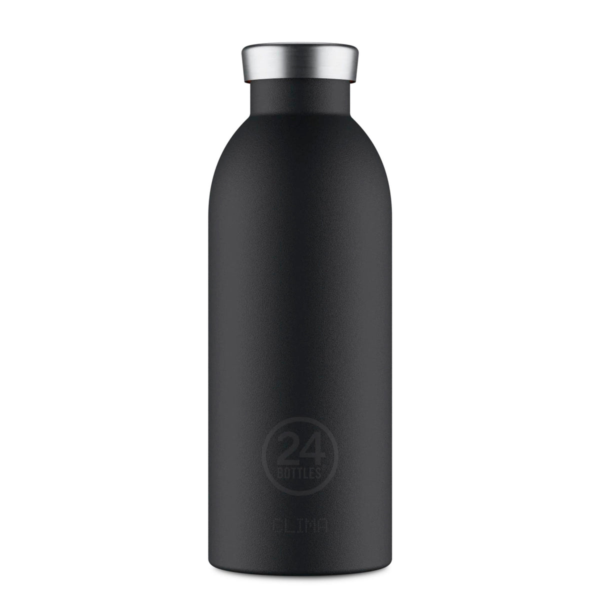 Botella de acero inoxidable 500 ml 24Bottles - Clima Tuxedo Black