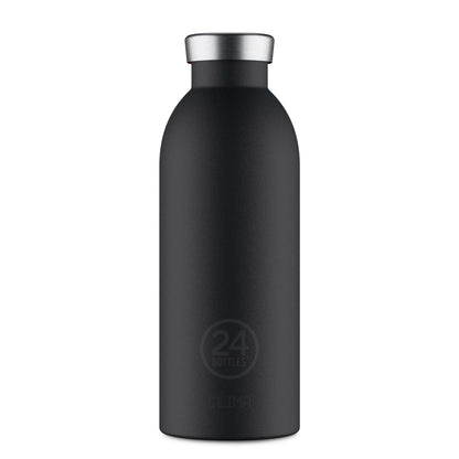 Botella de acero inoxidable 500 ml 24Bottles - Clima Tuxedo Black
