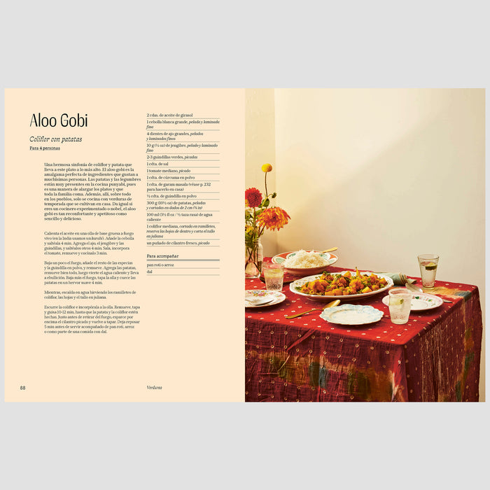 Libro - "Cocina Casera India" de Romy Gill