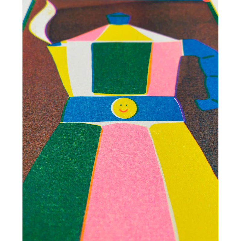 Print de Naomi Wilkinson A5 - "Coffee Pot" ☕