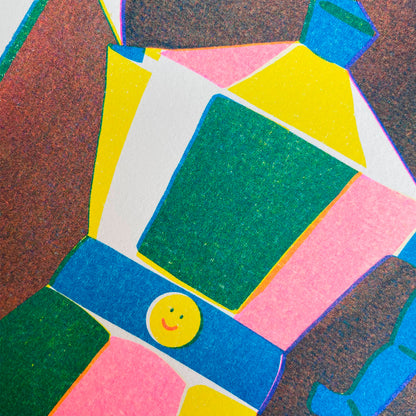 Print de Naomi Wilkinson A5 - "Coffee Pot" ☕
