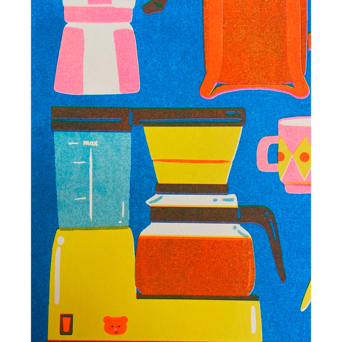 Print de Naomi Wilkinson A3 - "Coffee Pot" ☕