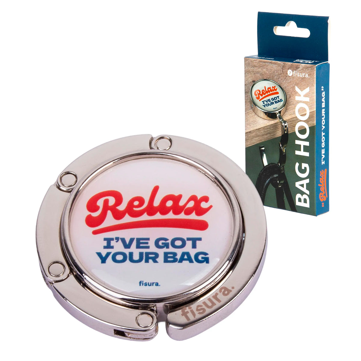 Colgador Bolso Fisura - "Relax, I&