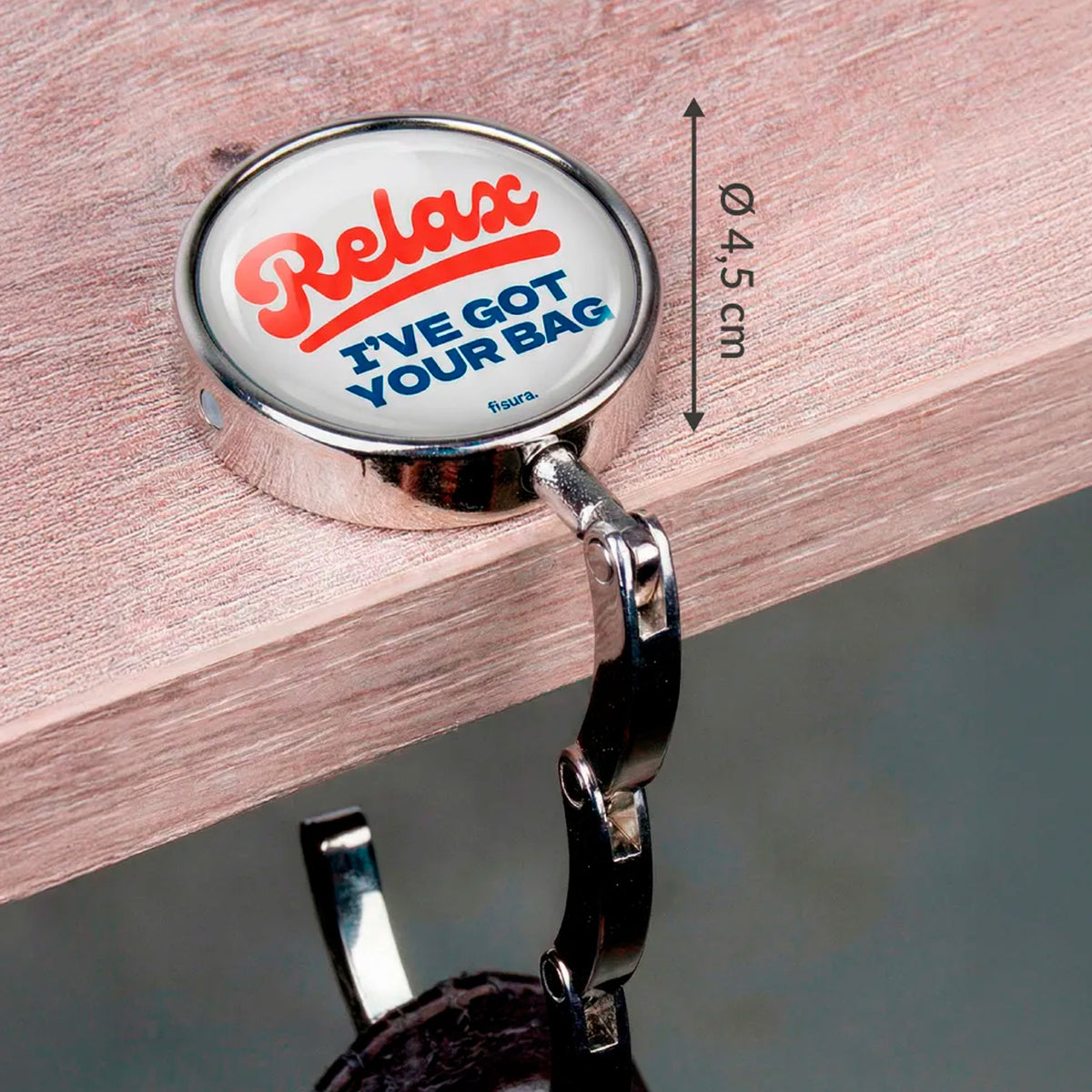 Colgador Bolso Fisura - "Relax, I&