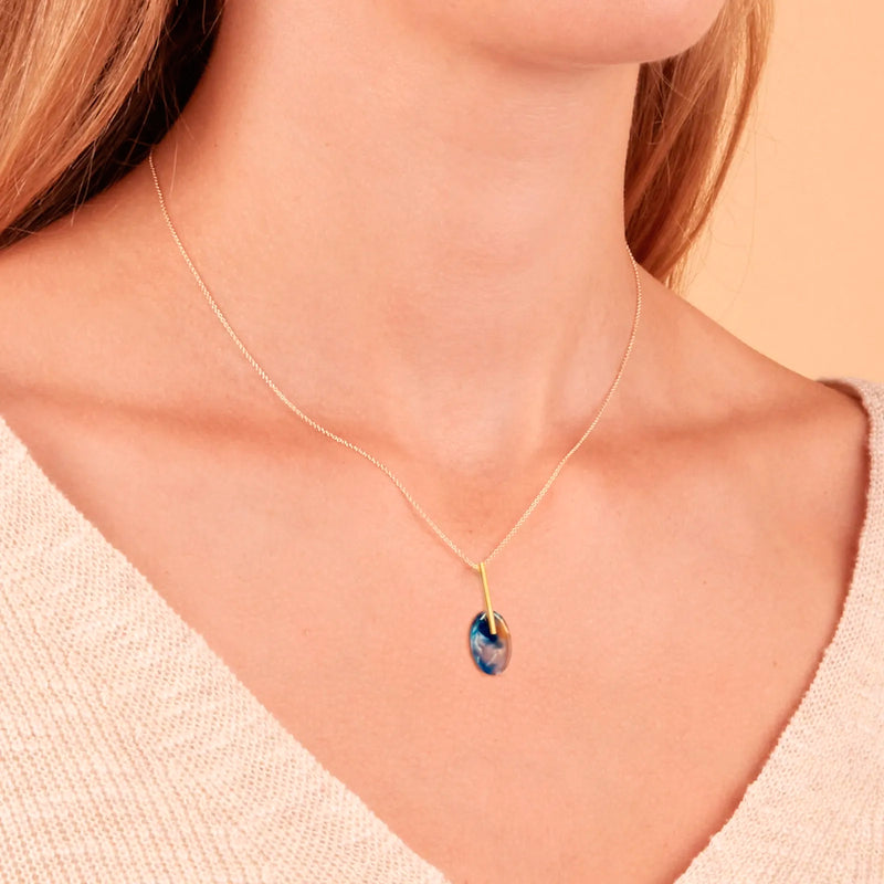 Collar Lavs Jewels - Cobalt