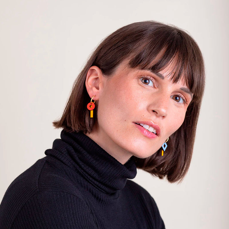 Pendientes de aro intercambiables Materia Rica - Colour Set