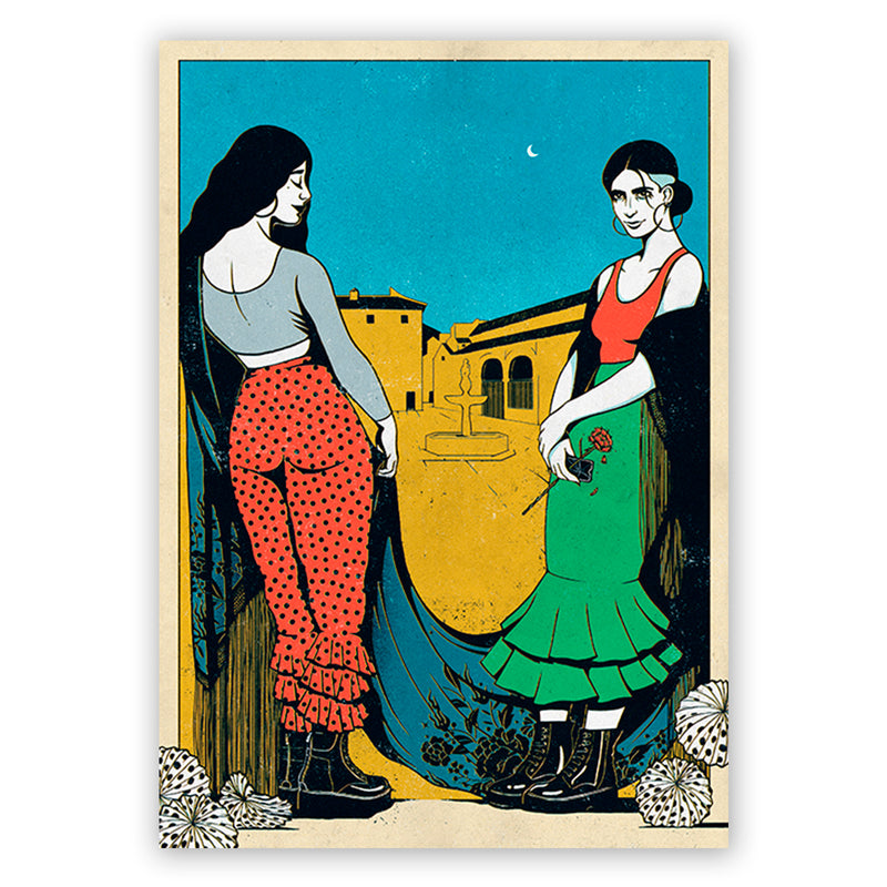 Print de Cámara Pasadas A4 - "Comadreo"