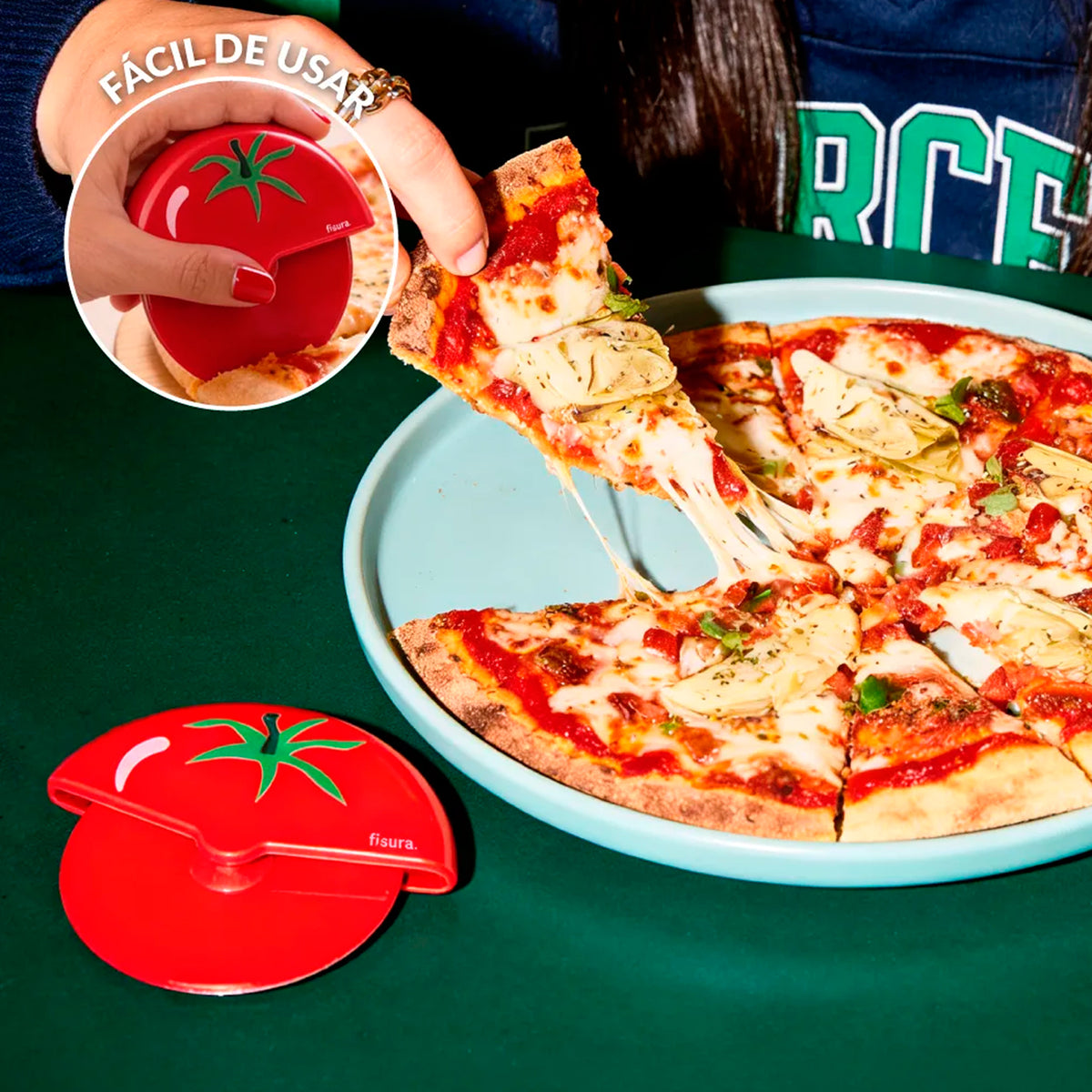Cortapizza - Tomate 🍅