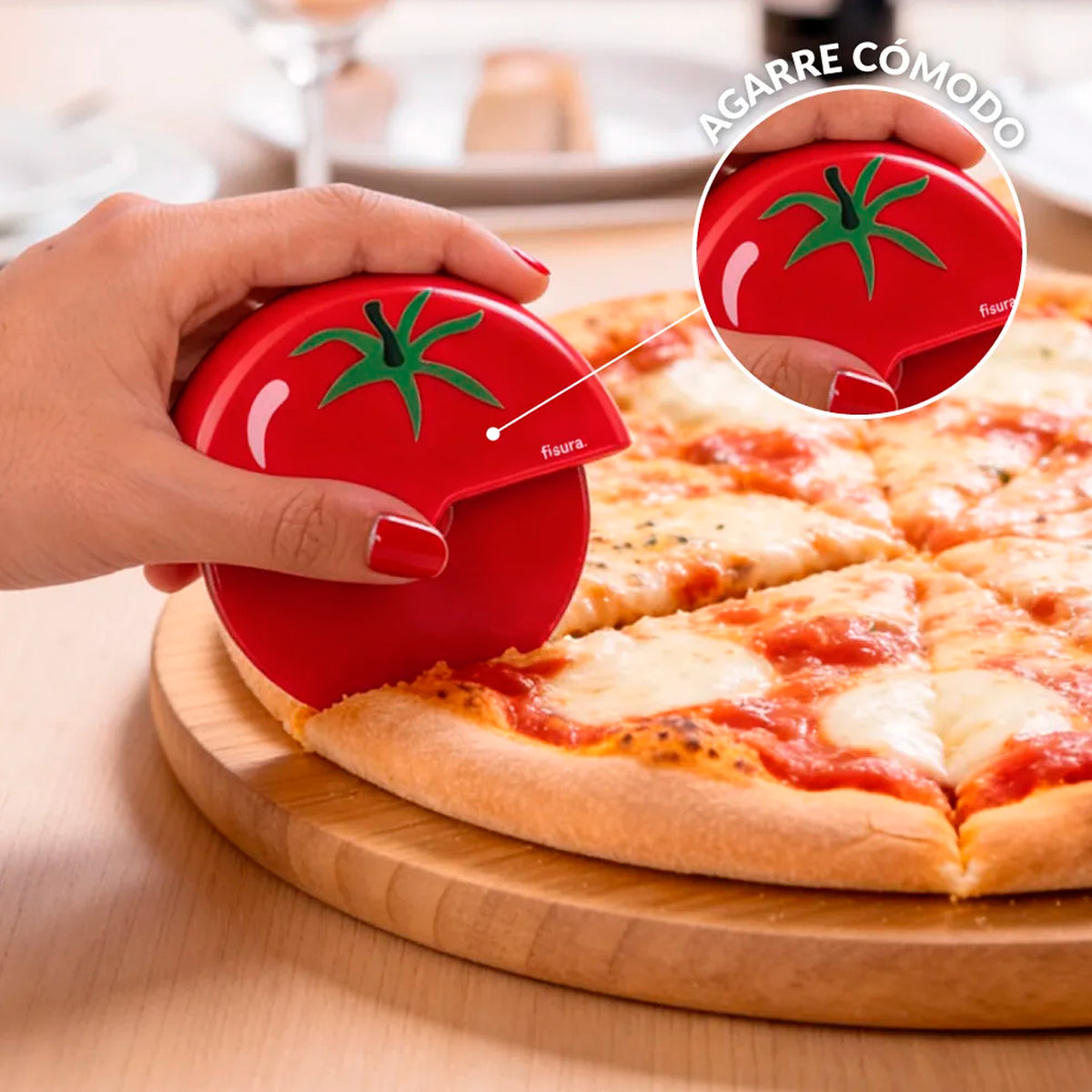 Cortapizza - Tomate 🍅