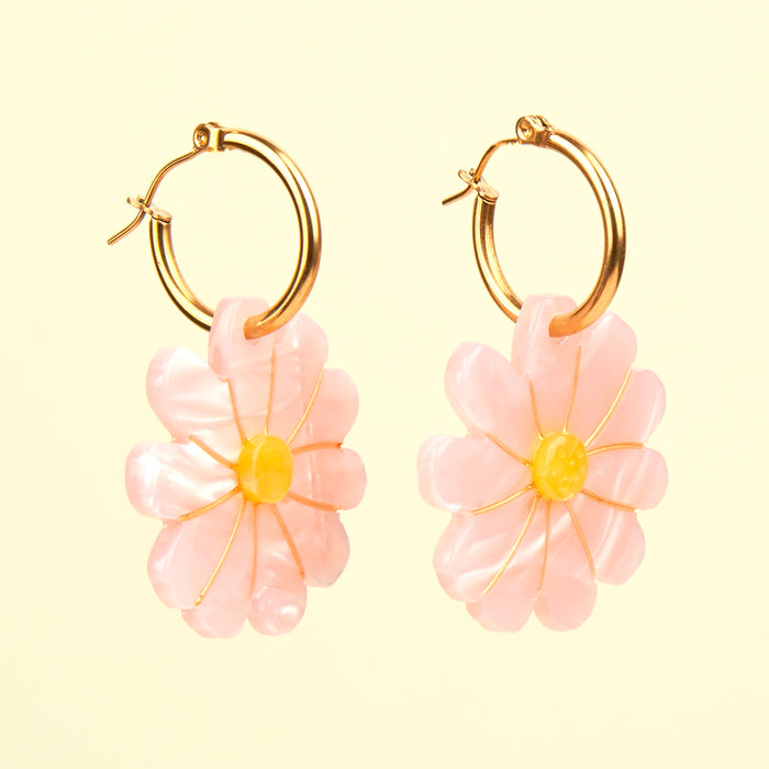 Pendientes - Flor de Cosmos 🌼