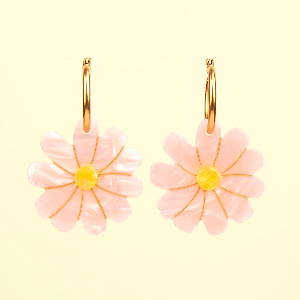 Pendientes - Flor de Cosmos 🌼